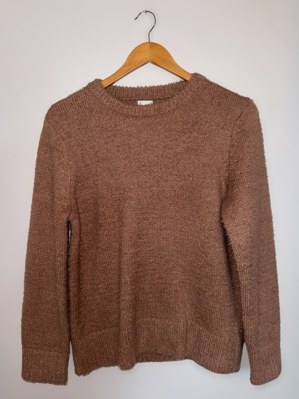 a new day Soft Brown Crewneck Sweater XS